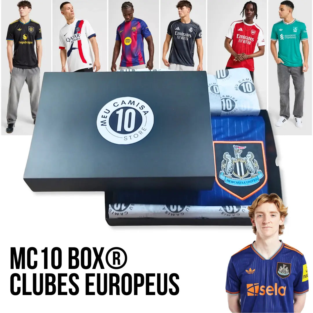 MC10 Box® - Camisas Especiais Clubes Europeus