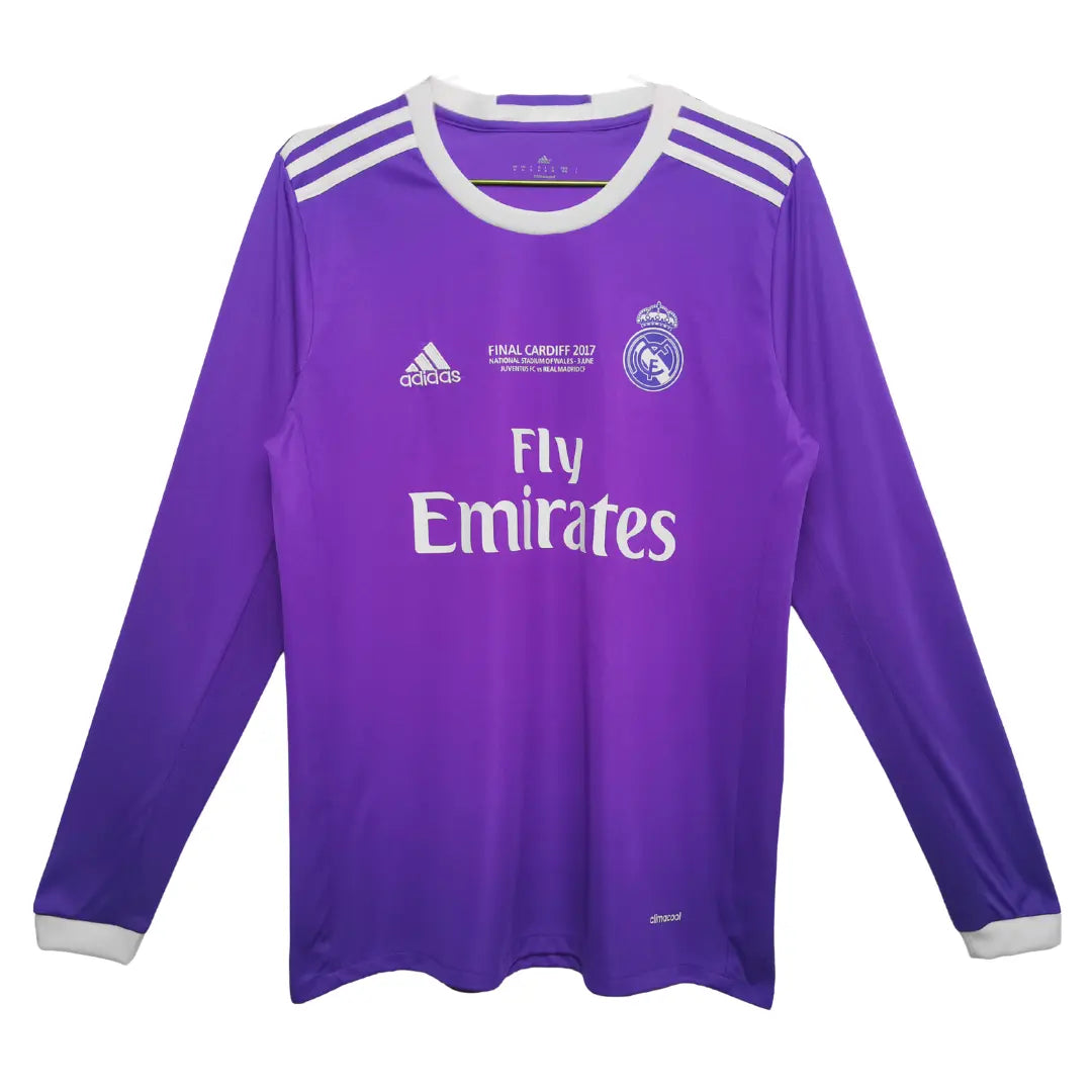 Camisa Real Madrid 2016/17 Away - Manga Longa - Masculina