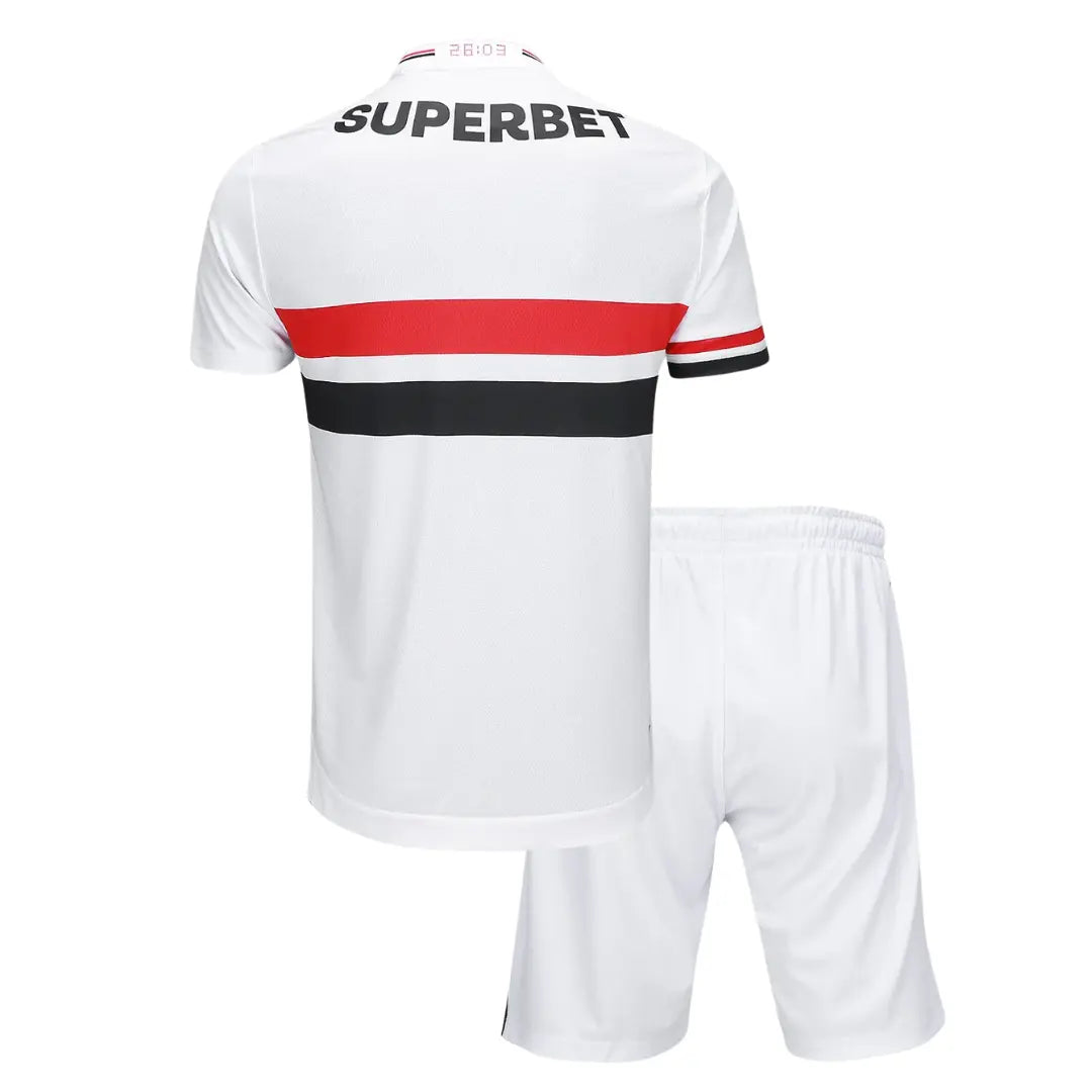 Camisa São Paulo 2025 Home - Kit Torcedor Infantil