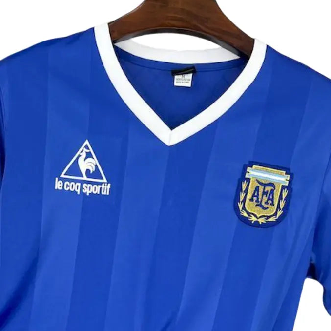 Camisa Argentina 1986 Away - Masculina