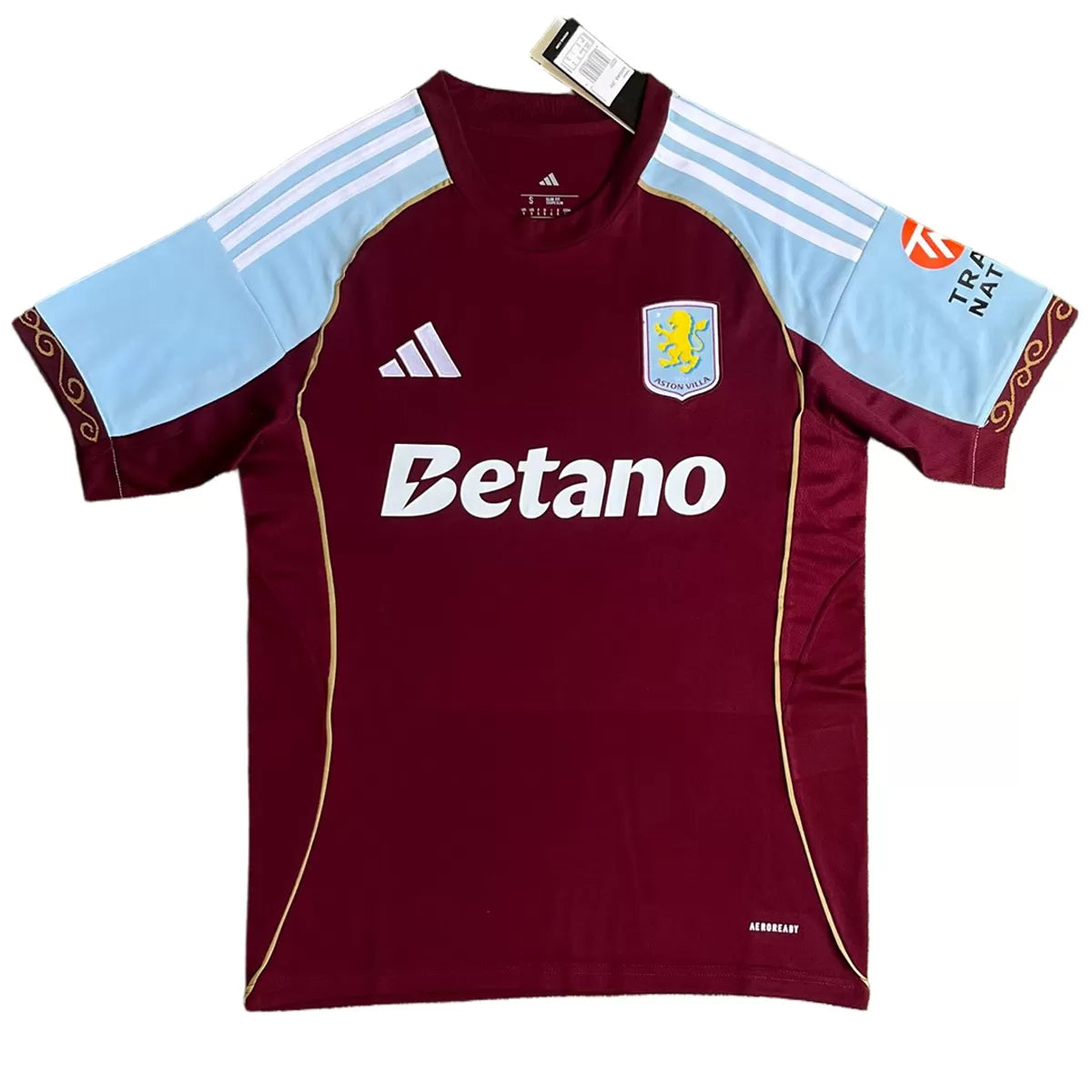 Camisa Aston Villa 2025/26 Home - Masculino