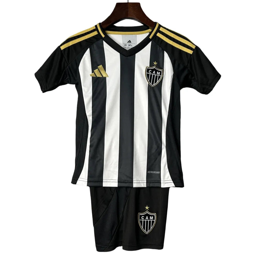 Camisa Atlético Mineiro 2025 Home - Kit Torcedor Infantil