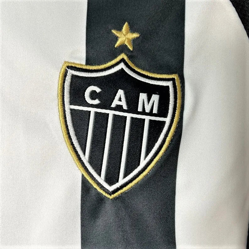 Camisa Atlético Mineiro 2025 Home - Kit Torcedor Infantil