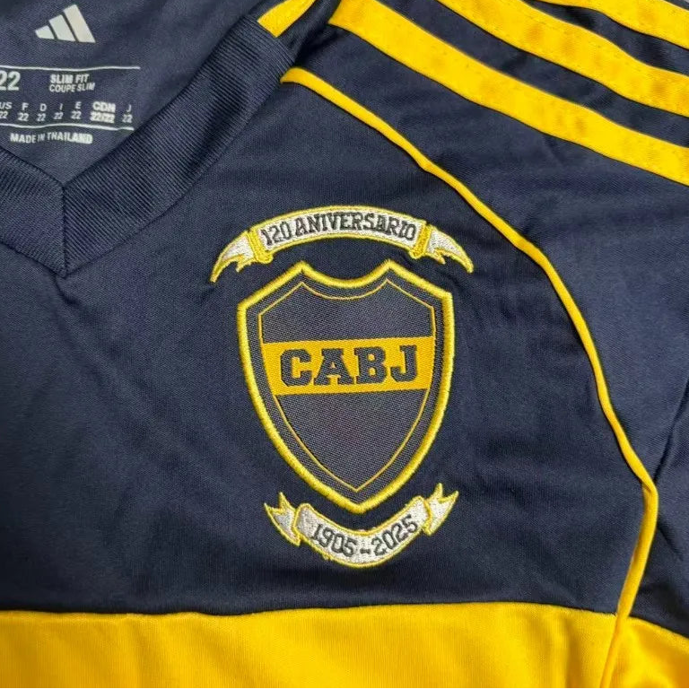Camisa Boca Juniors 2025/26 Home - Kit Torcedor Infantil