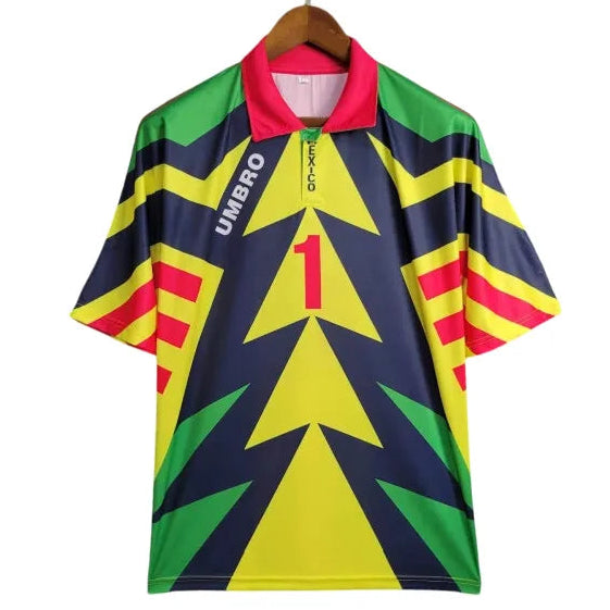 Camisa México 1994 Home Goleiro - #1 Campos