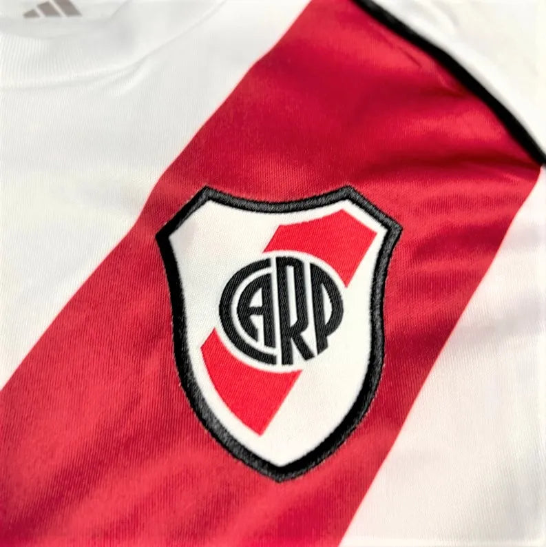 Camisa River Plate 2025/26 Home - Kit Torcedor Infantil