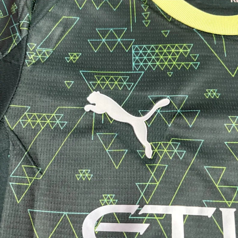 Camisa Manchester City 2025/26 Fourth - Kit Torcedor Infantil