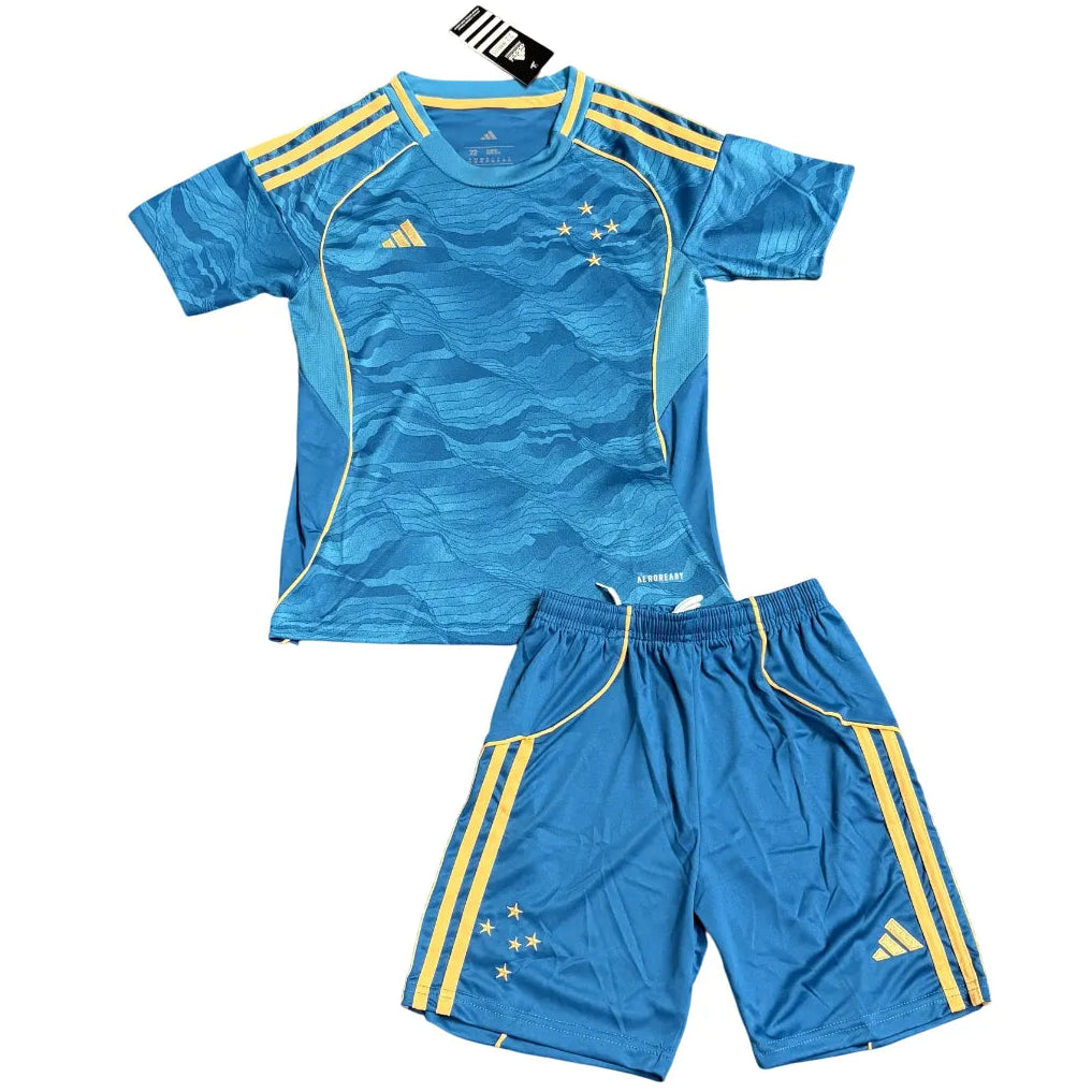 Camisa Cruzeiro 2025 Third - Kit Torcedor Infantil