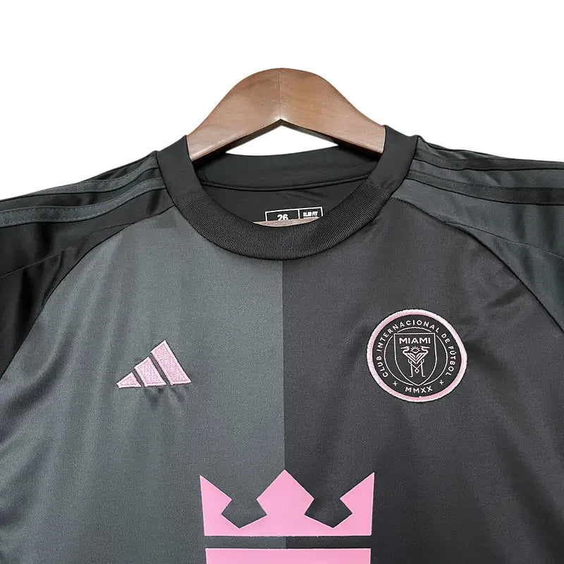 Camisa Inter Miami CF 2025 Away - Kit Torcedor Infantil - Camisa Messi