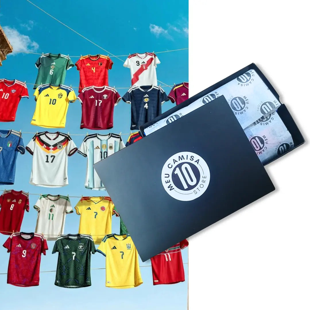 MC10 Box® - Camisas Seleções Copa 2026