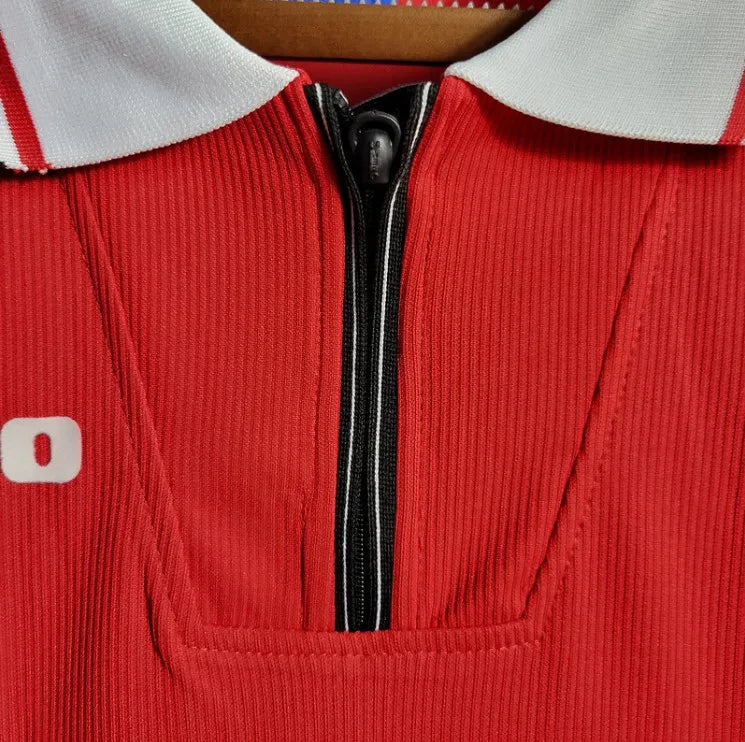 Camisa Manchester United 1998/99 Home - Manga Longa - Masculina