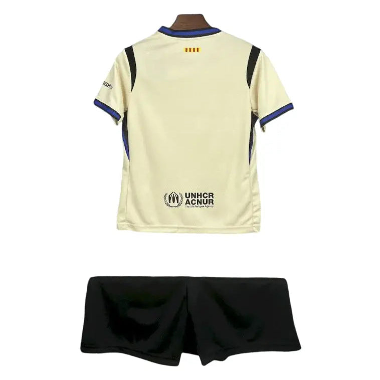 Camisa Barcelona 2025/26 Away - Kit Torcedor Infantil