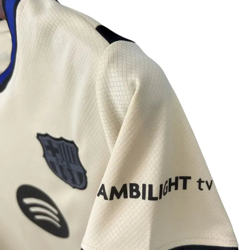 Camisa Barcelona 2025/26 Away - Kit Torcedor Infantil