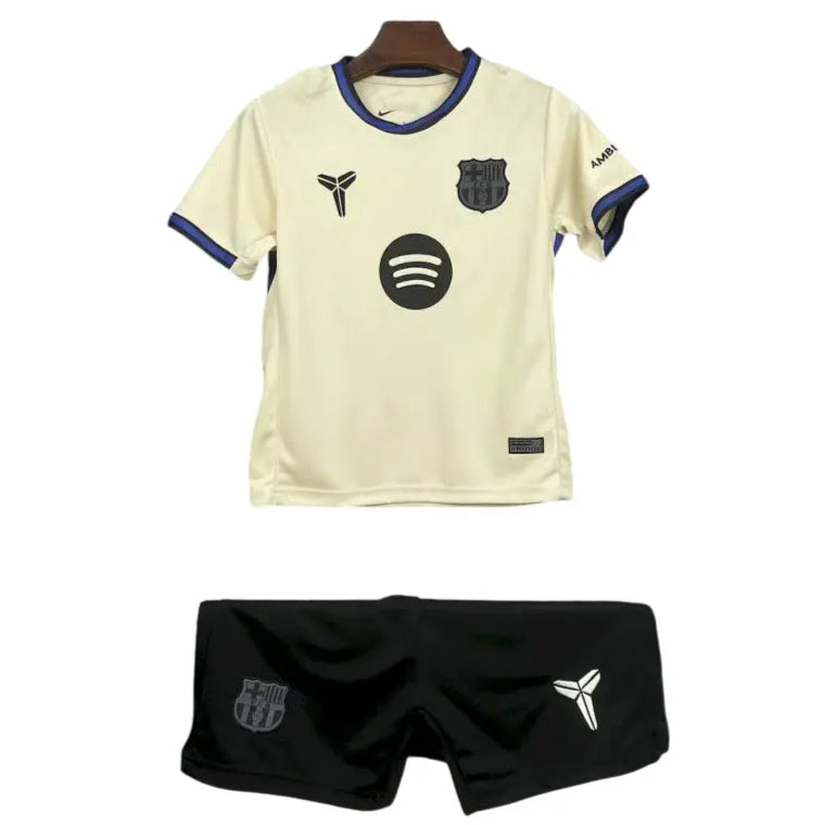 Camisa Barcelona 2025/26 Away - Kit Torcedor Infantil