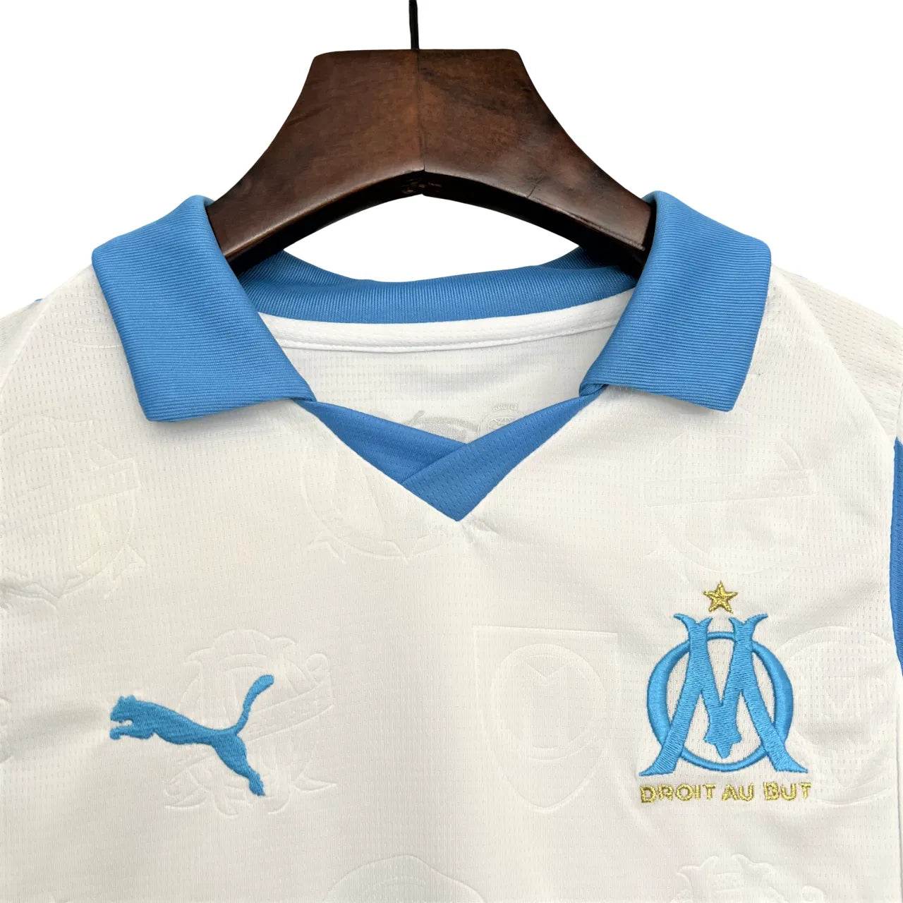 Camisa Olympique de Marseille 2025/26 Home - Kit Torcedor Infantil