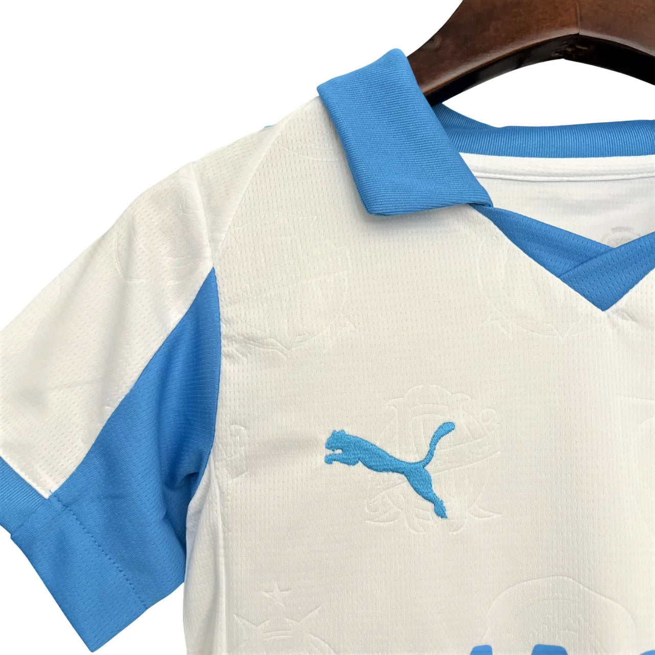 Camisa Olympique de Marseille 2025/26 Home - Kit Torcedor Infantil