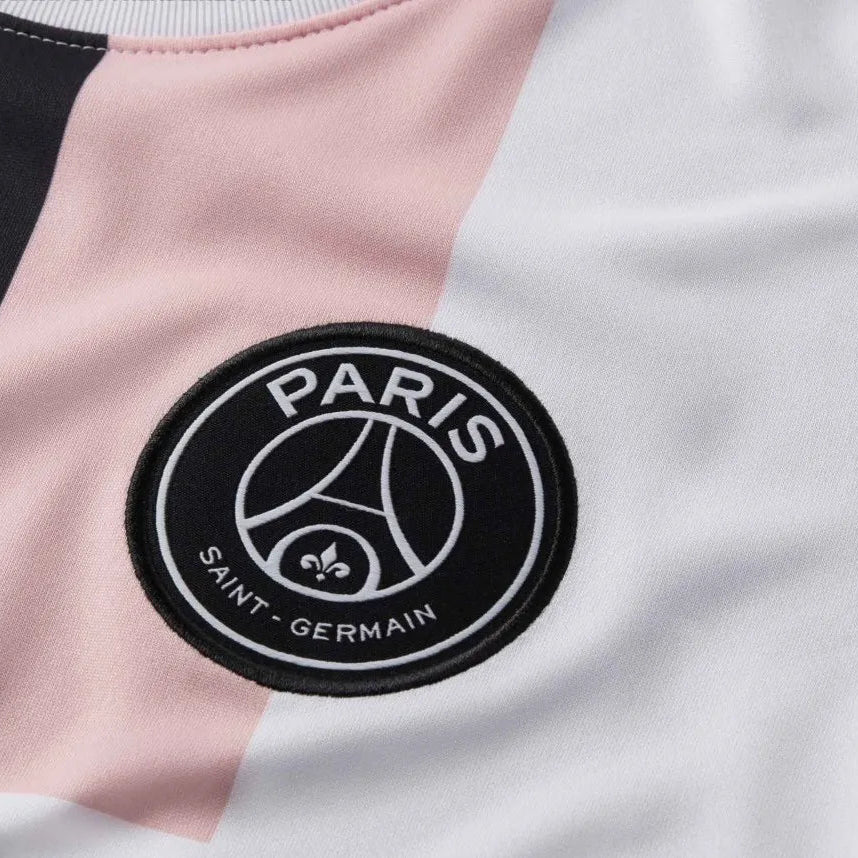 Camisa PSG Paris Saint-Germain 2021/22 Away Branca - Tamanho GG - Masculina