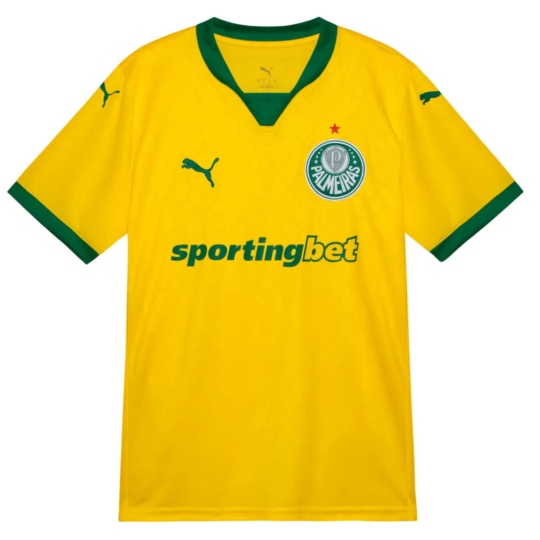 Camisa Palmeiras 2025 Third Amarela - Masculina