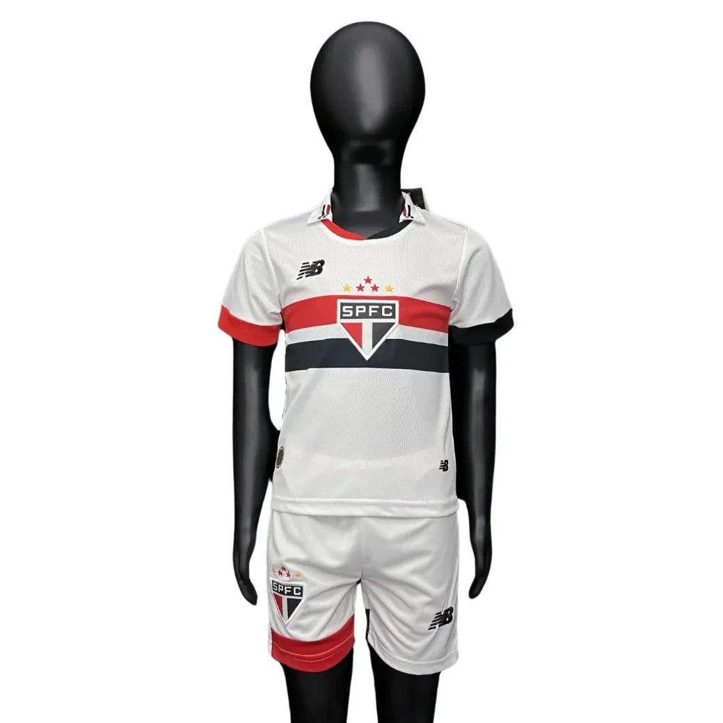 Camisa São Paulo 24/2025 I - Kit Torcedor Infantil
