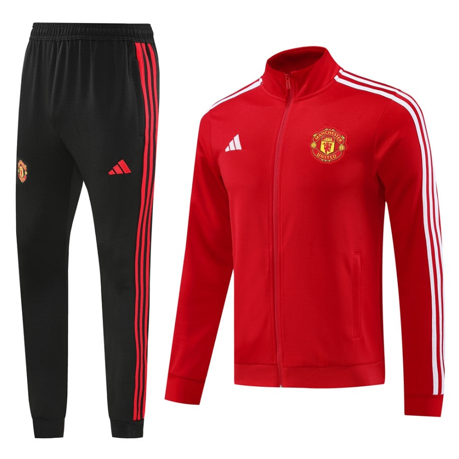 Conjunto Agasalho Manchester United 2024/25 - Pré-Jogo Masculino