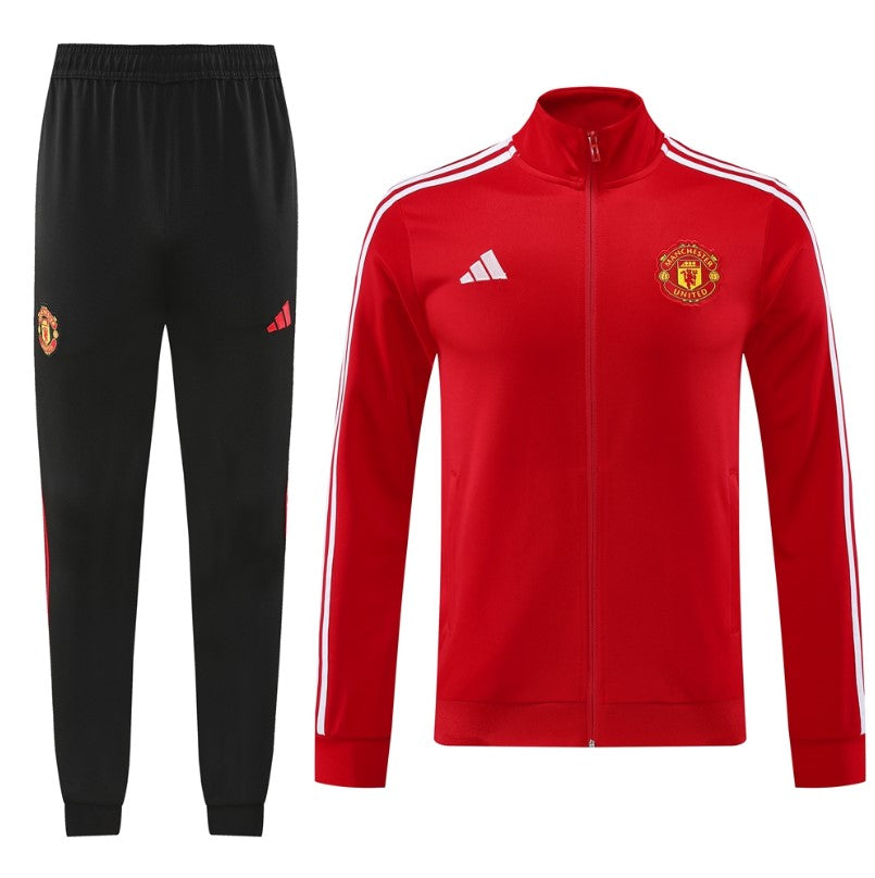 Conjunto Agasalho Manchester United 2024/25 - Pré-Jogo Masculino