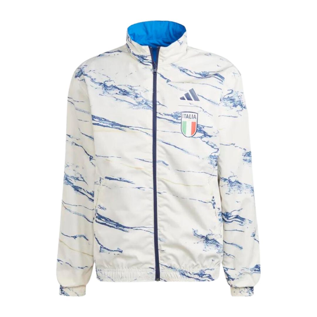 Jaqueta Itália 2023/24 Pré-Jogo Masculino - Reversível 2 Lados - Tamanho G (L) *Outlet*