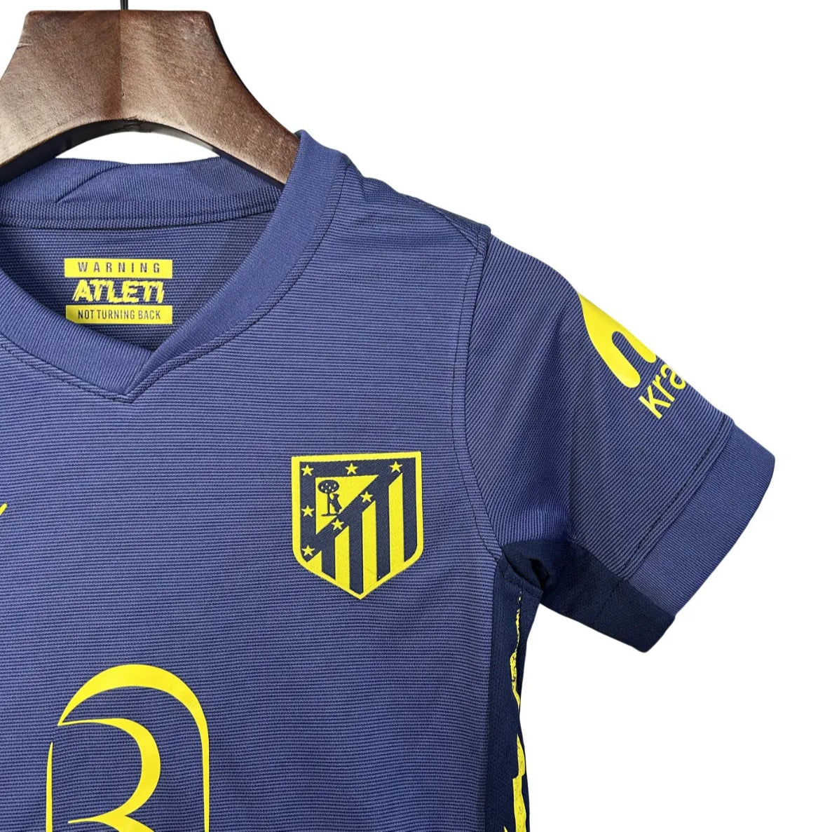Camisa Atlético de Madrid 2025/26 Away - Kit Torcedor Infantil