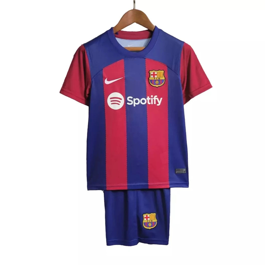 Camisa Barcelona 2023/24 Home - Kit Torcedor Infantil