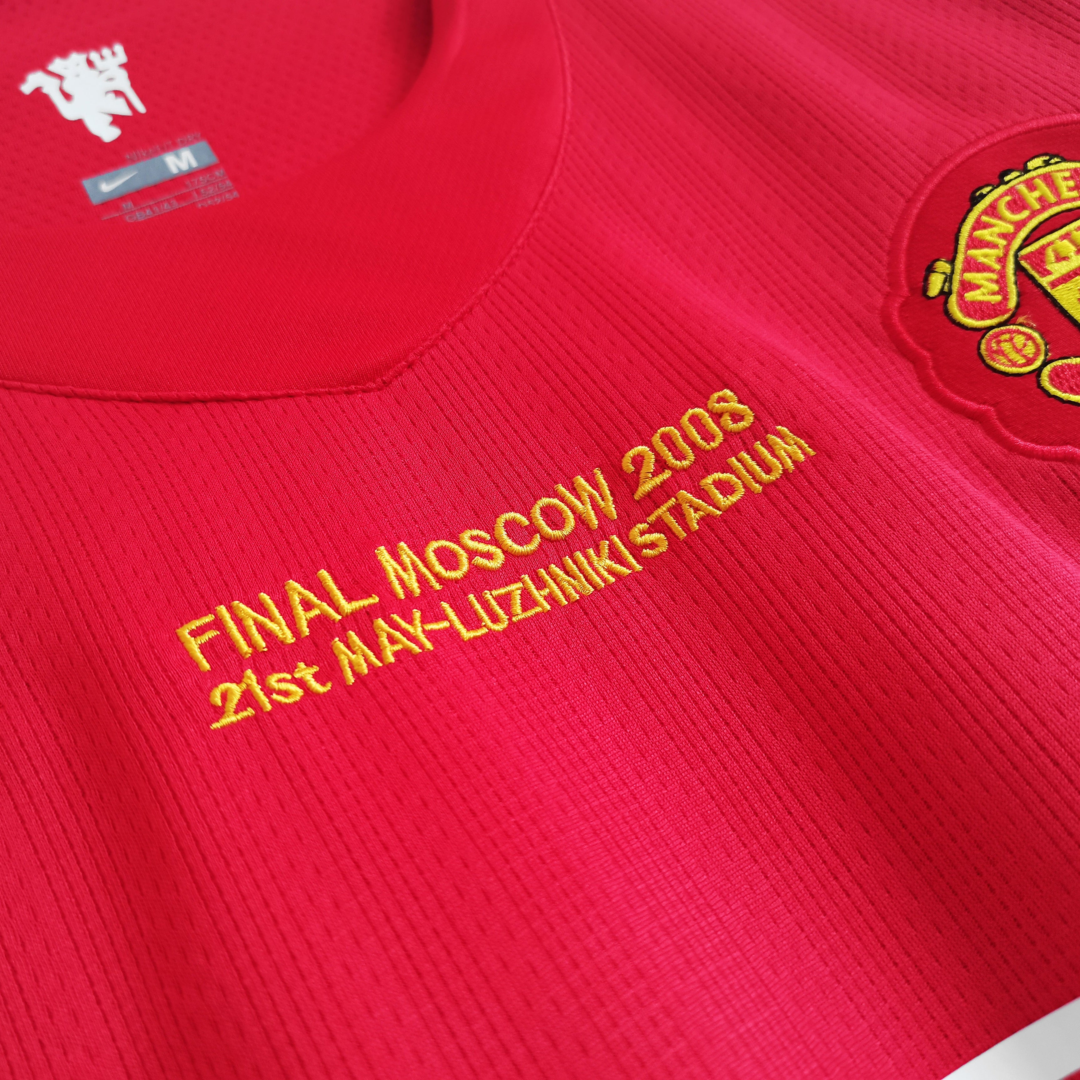 Camisa Manchester United 2007/08 Home - Masculina