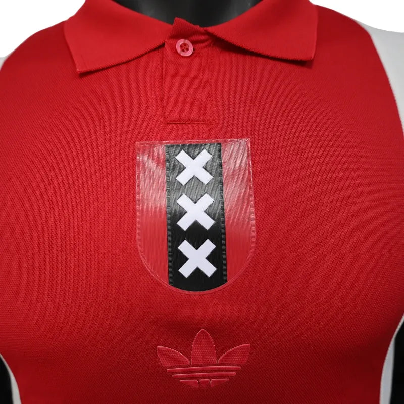 Camisa Ajax Home - 125º Aniversário - Versão Jogador - Edição Limitada