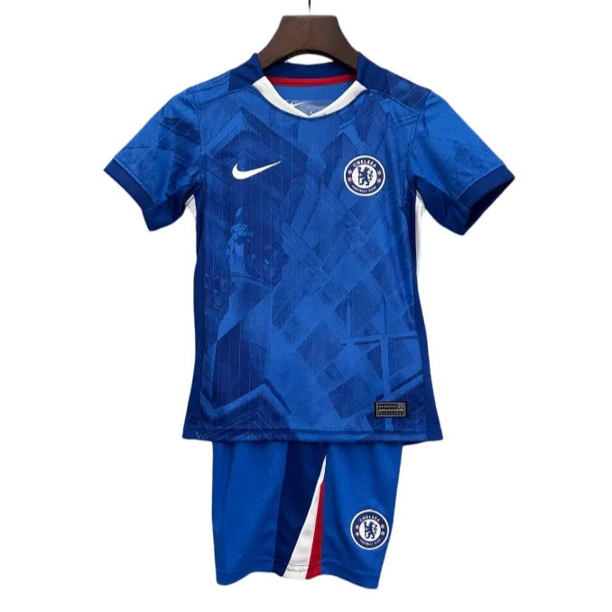 Conjunto Infantil Chelsea 2025/26 Home - #10 PALMER - Tamanho 24 (8-9 Anos)