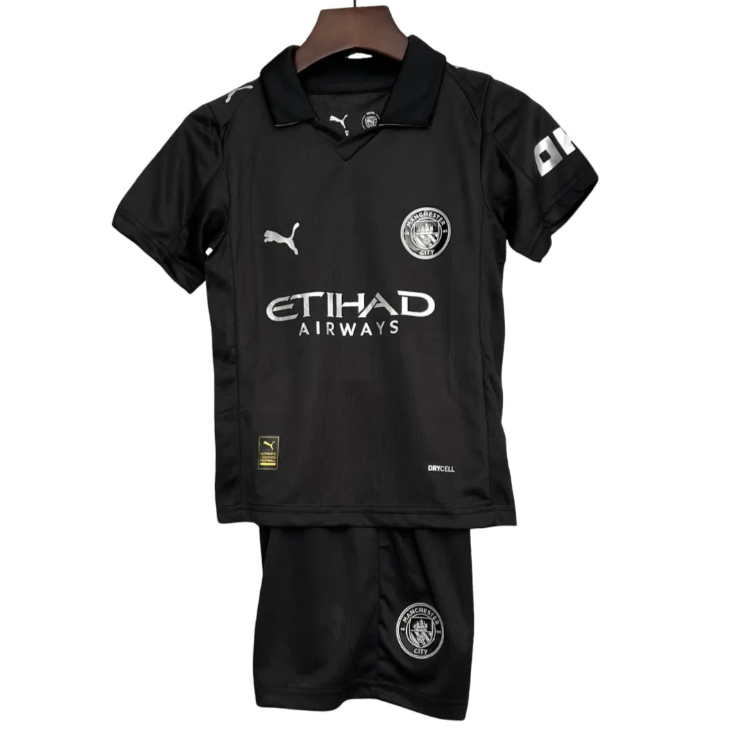 Camisa Manchester City 2025/26 Away - Kit Torcedor Infantil