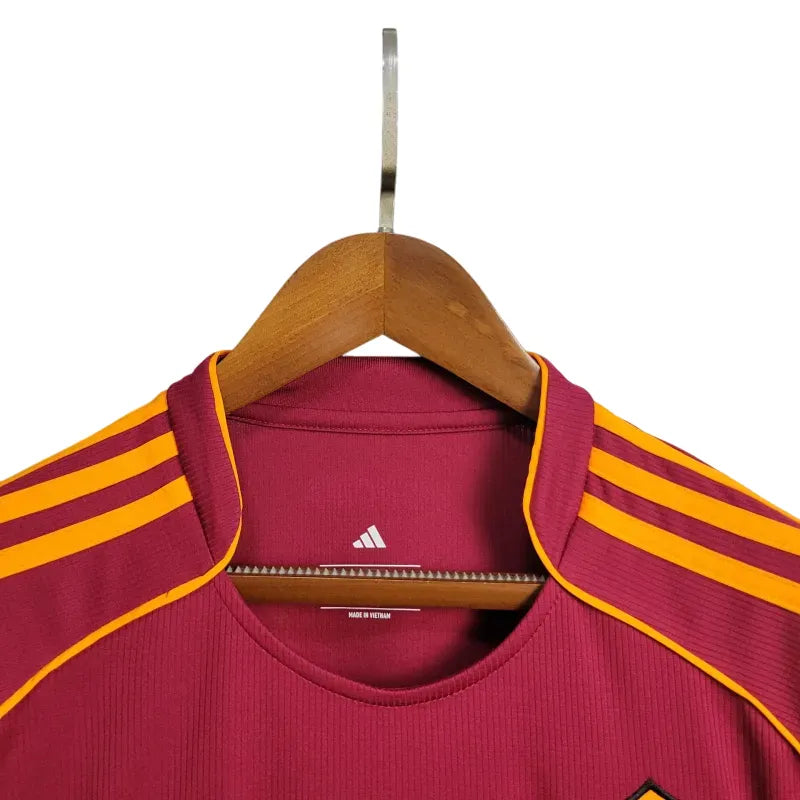 Camisa Roma 2025/26 Home - Masculina