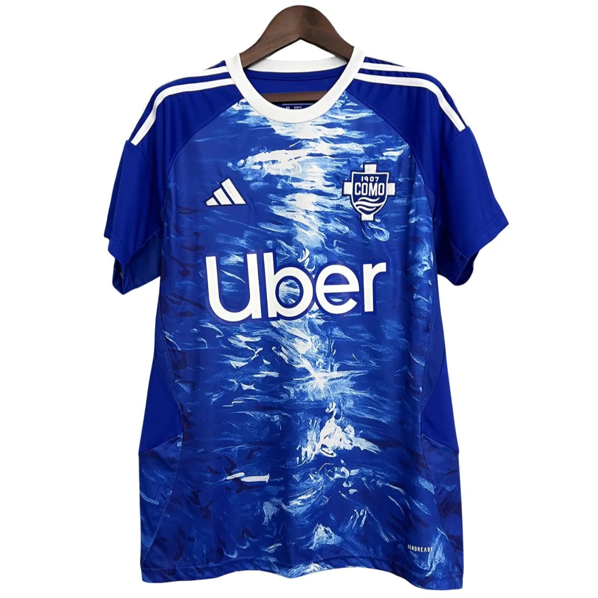 Camisa Como 1907 2025/26 Home - Masculina
