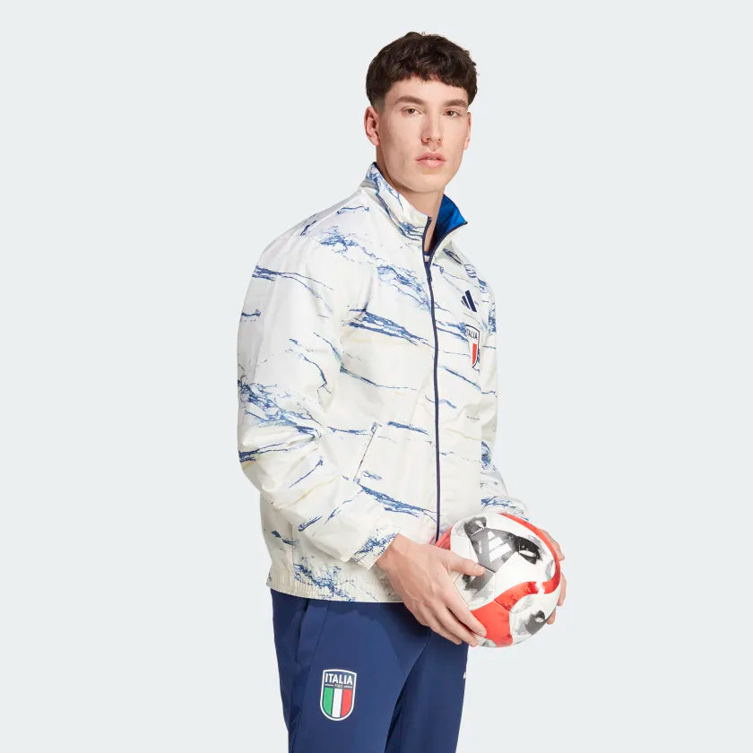 Jaqueta Itália 2023/24 Pré-Jogo Masculino - Reversível 2 Lados