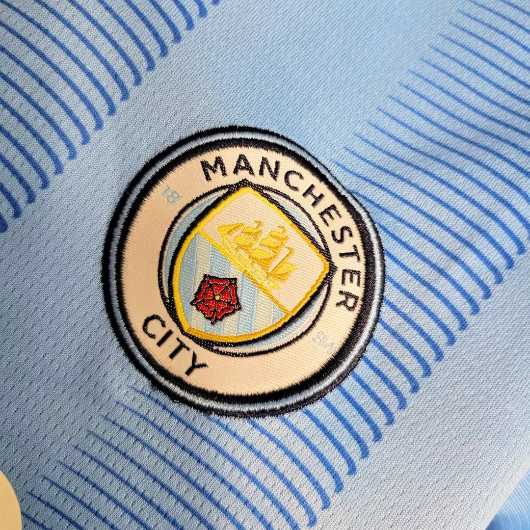 Camisa Manchester City 2023/24 Home - Kit Torcedor Infantil