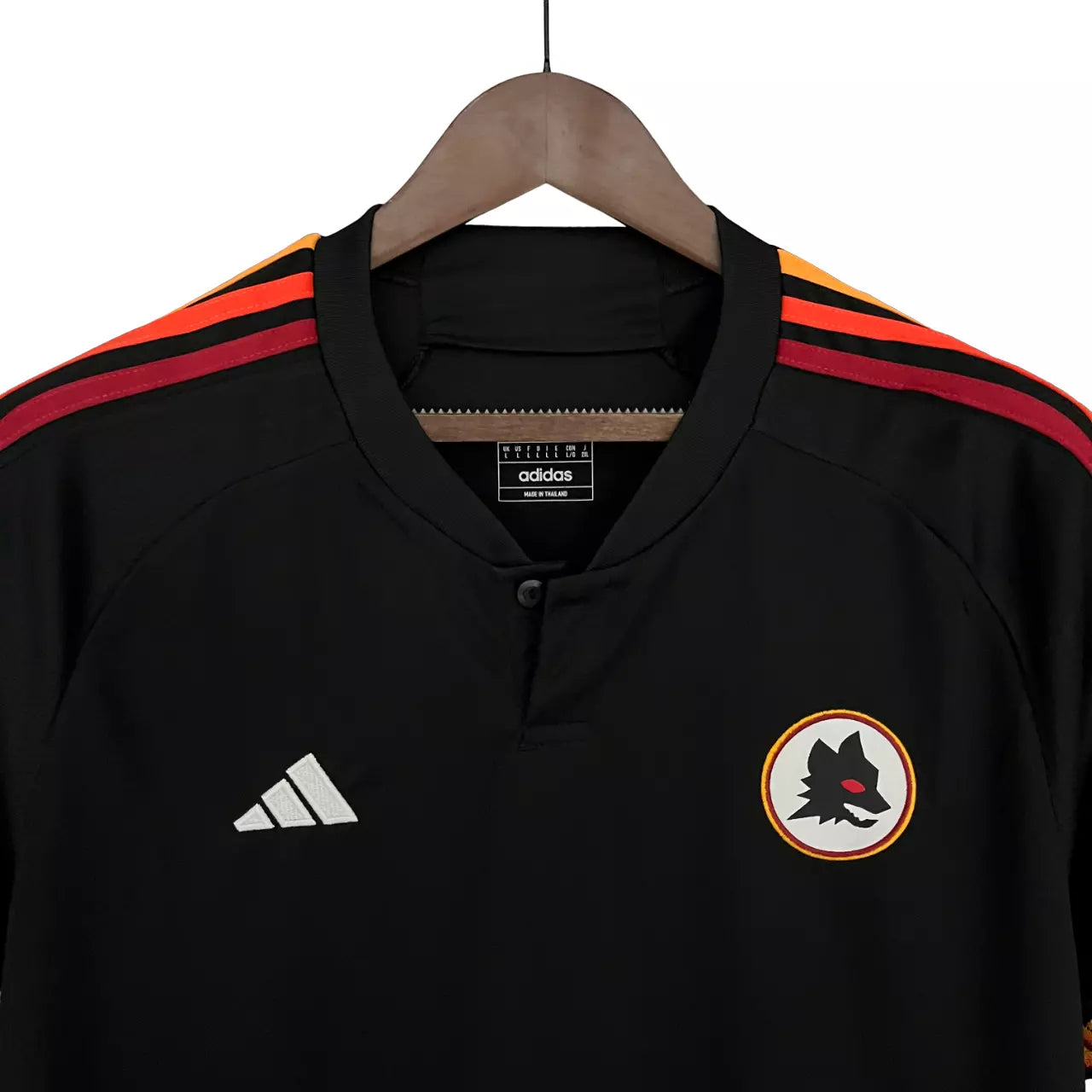 Camisa AS Roma 2023/24 Third Preta - Masculina