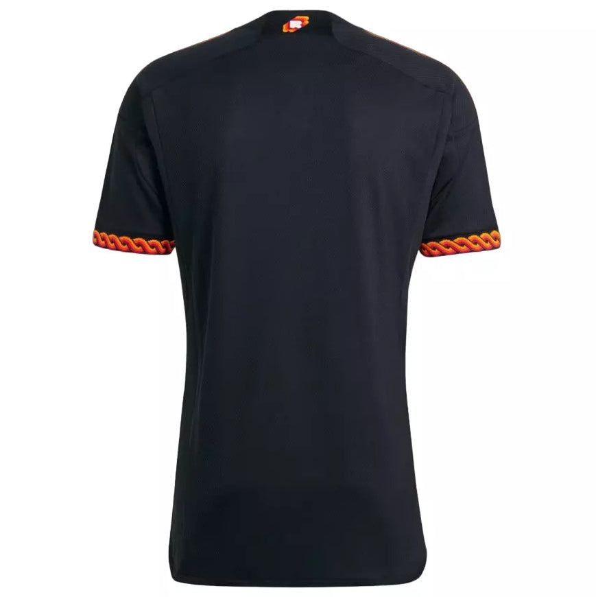 Camisa AS Roma 2023/24 Third Preta - Masculina