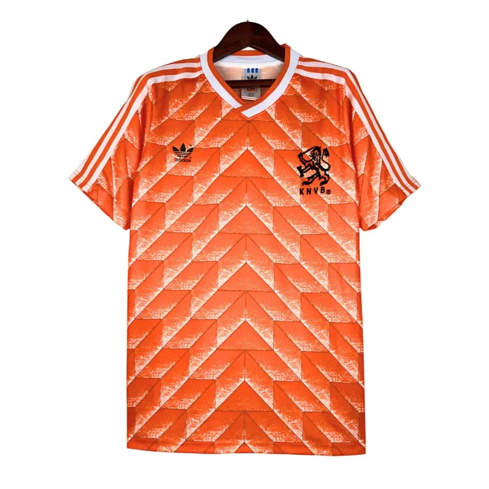 Camisa Holanda 1988 Home I - Torcedor Masculina