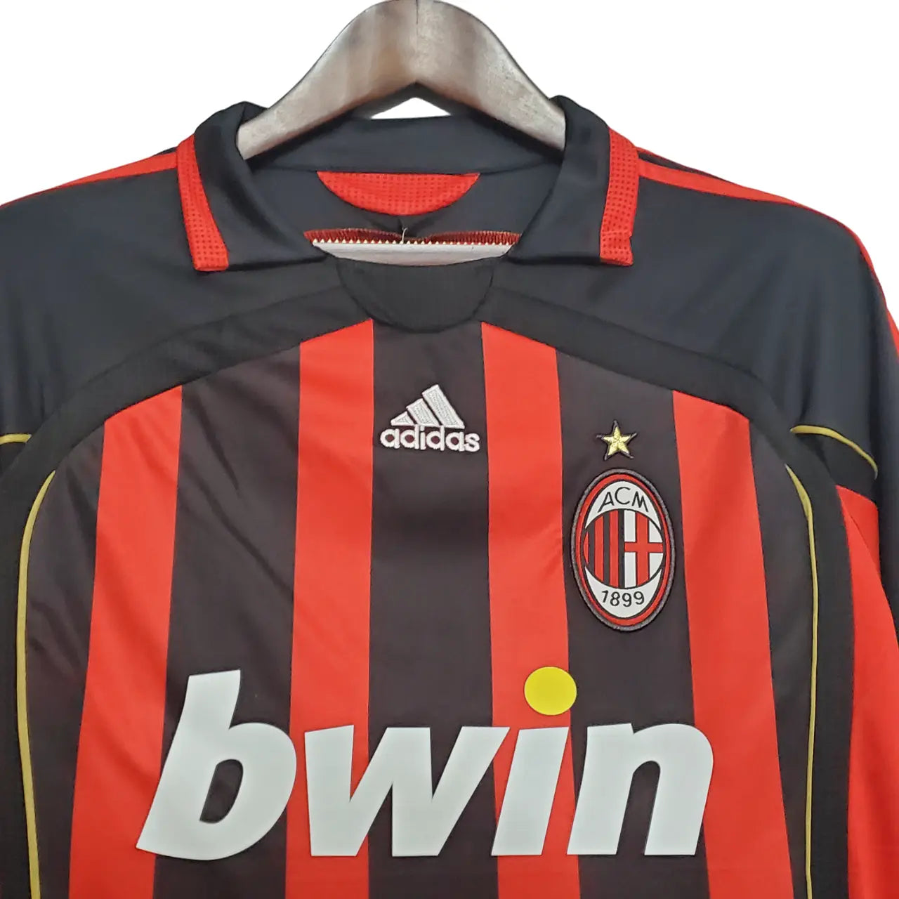 Camisa Milan 06/07 Home I - Torcedor Masculina