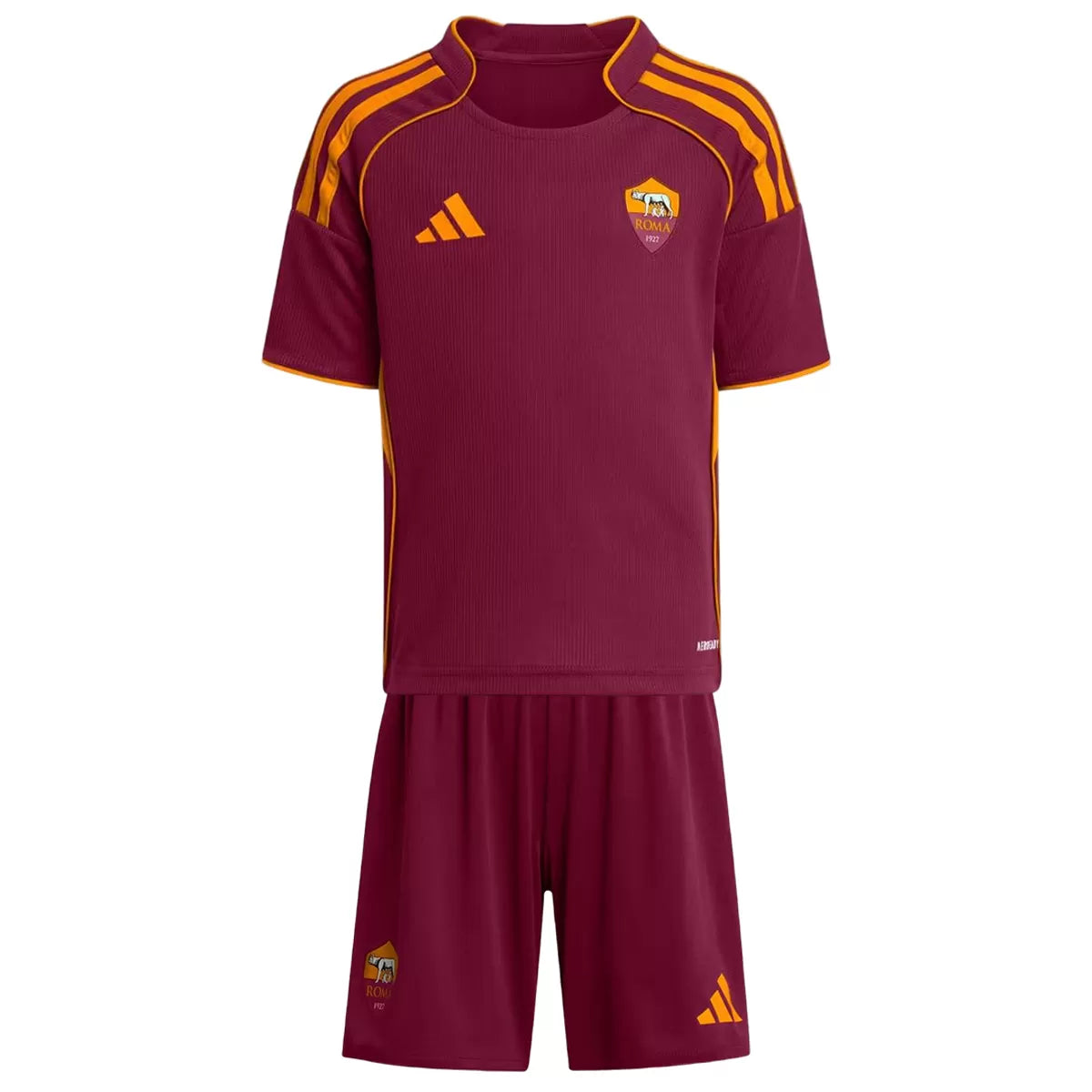 Camisa AS Roma 2025/26 Home - Kit Torcedor Infantil