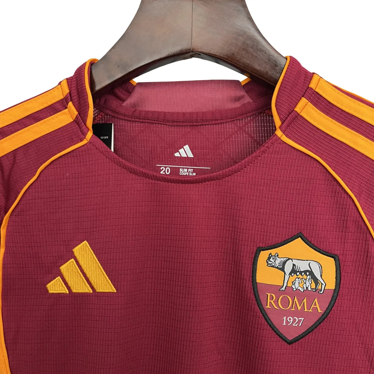 Camisa AS Roma 2025/26 Home - Kit Torcedor Infantil