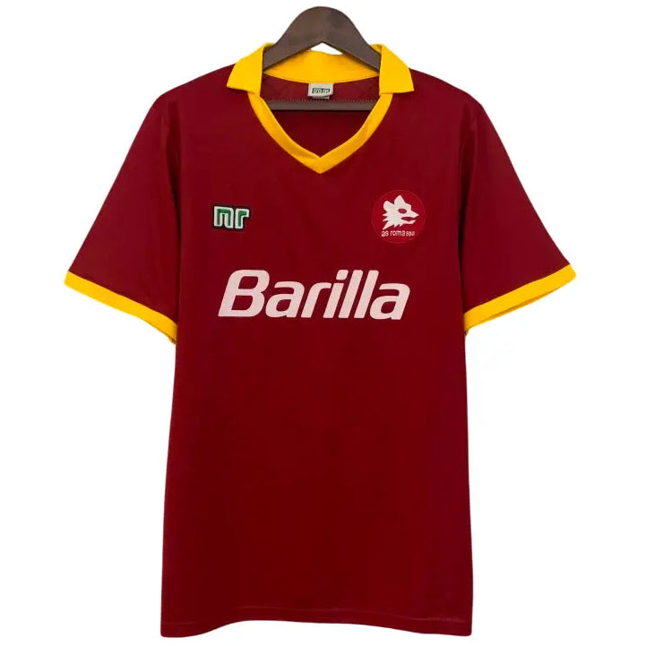 Camisa AS Roma 1989/90 Home - Masculina