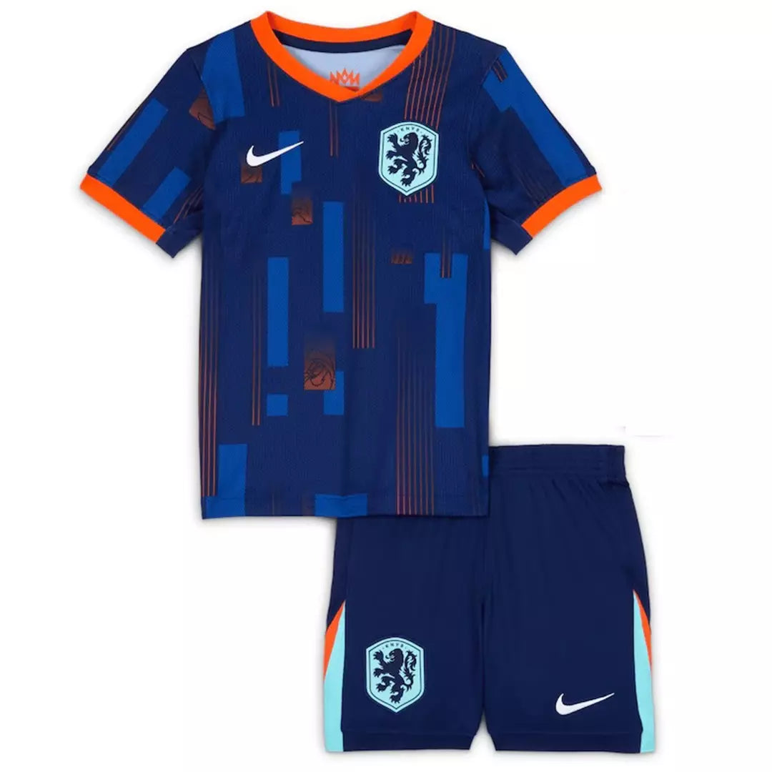 Camisa Seleção Holanda 2024/25 Away - Kit Torcedor Infantil