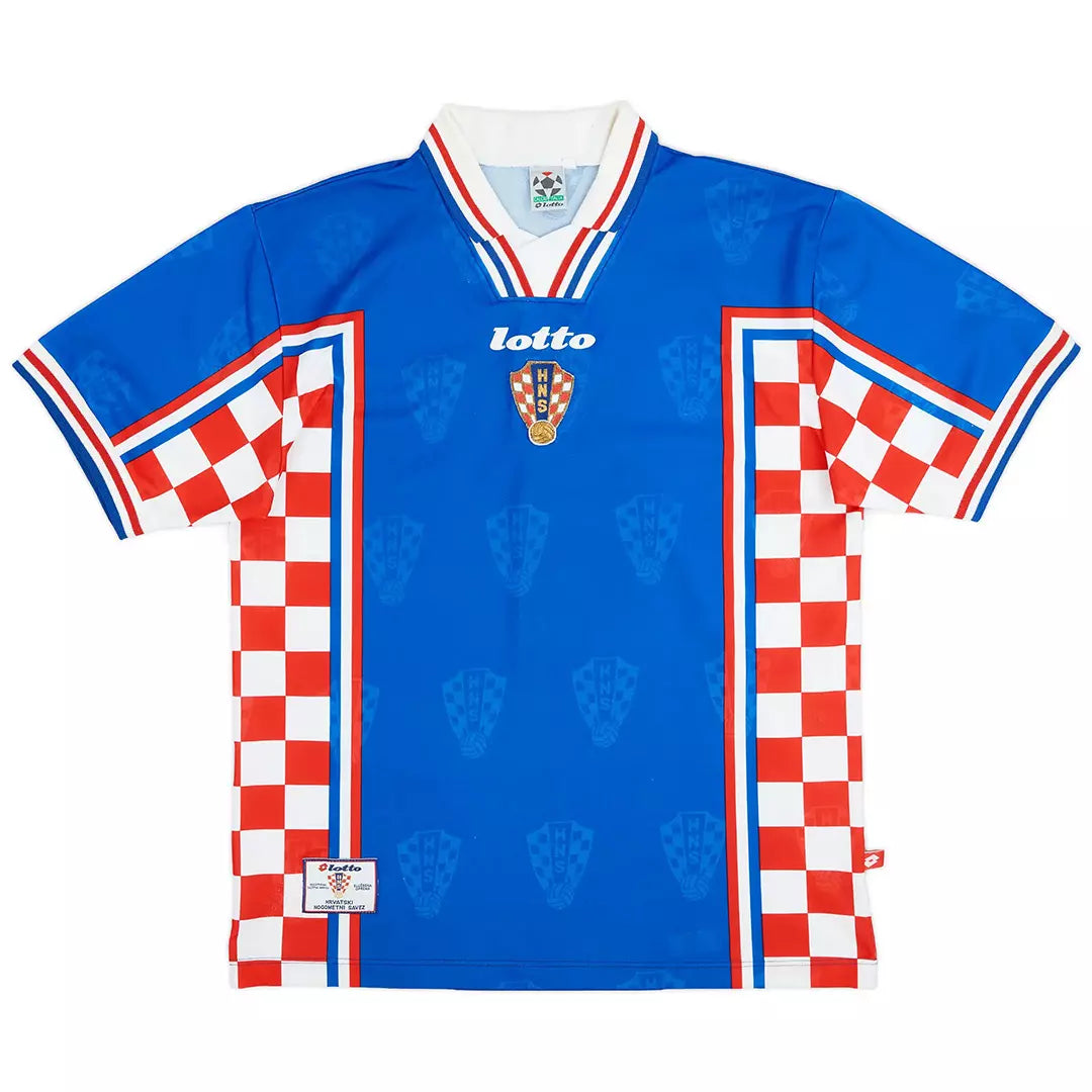 Camisa Croácia 1998 II Away - Masculina