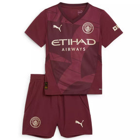 Camisa Manchester City 2024/25 Third - Kit Torcedor Infantil