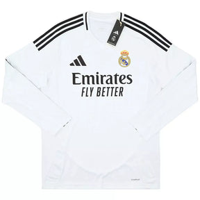 Camisa Real Madrid 2024/25 Home - Manga Longa - Masculina