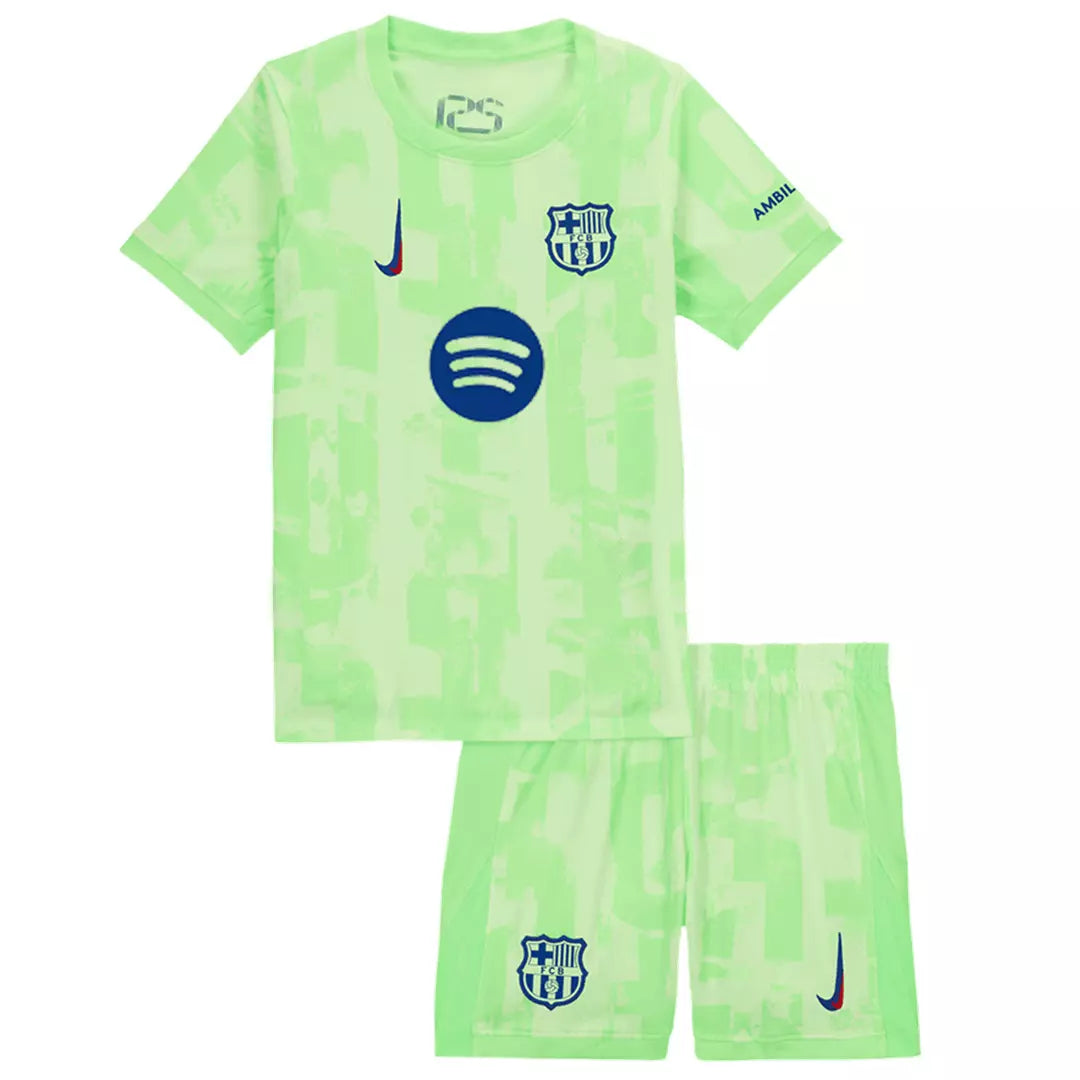 Camisa Barcelona 2024/25 Third - Kit Torcedor Infantil