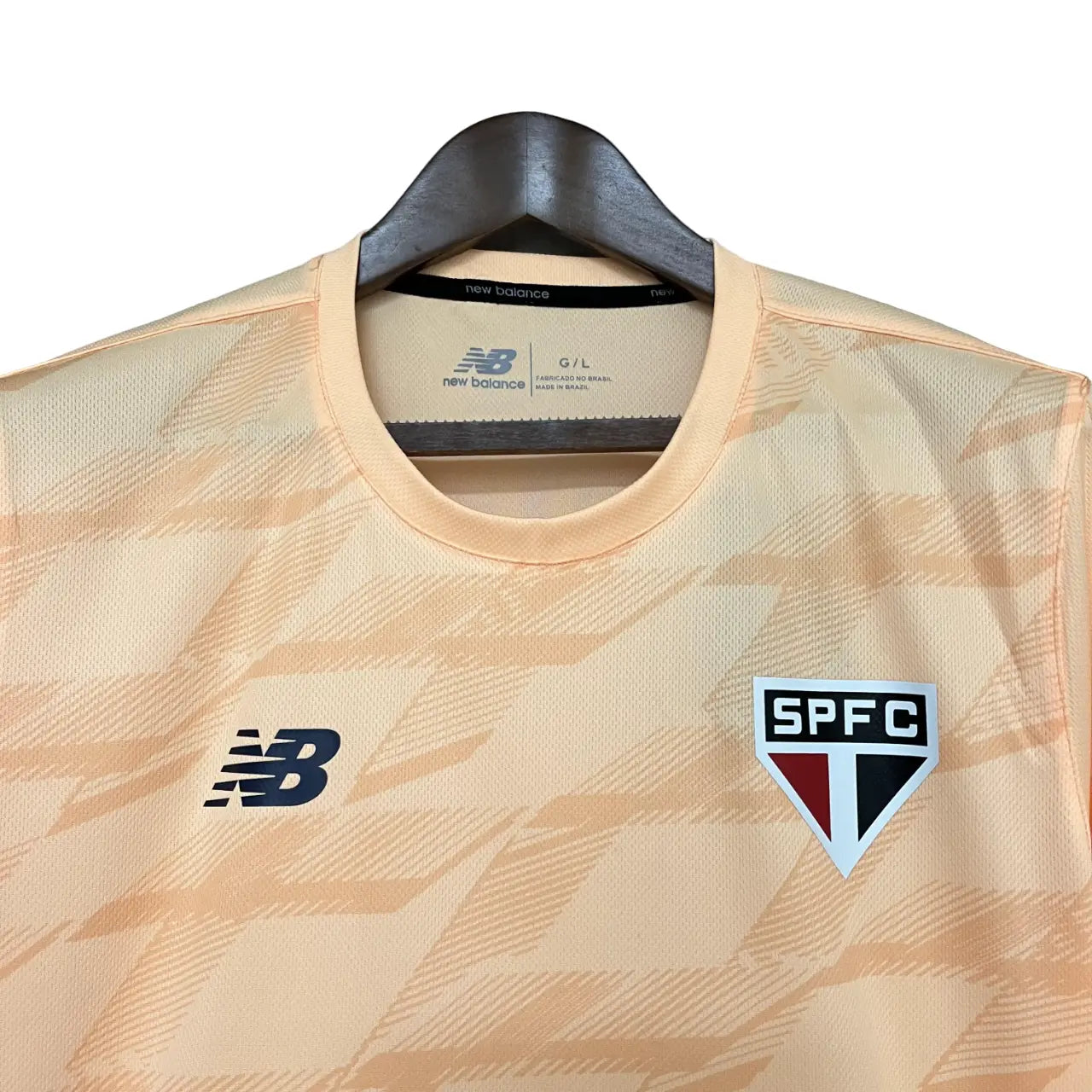 Camisa São Paulo 2024/25 Bege Treino - Masculina