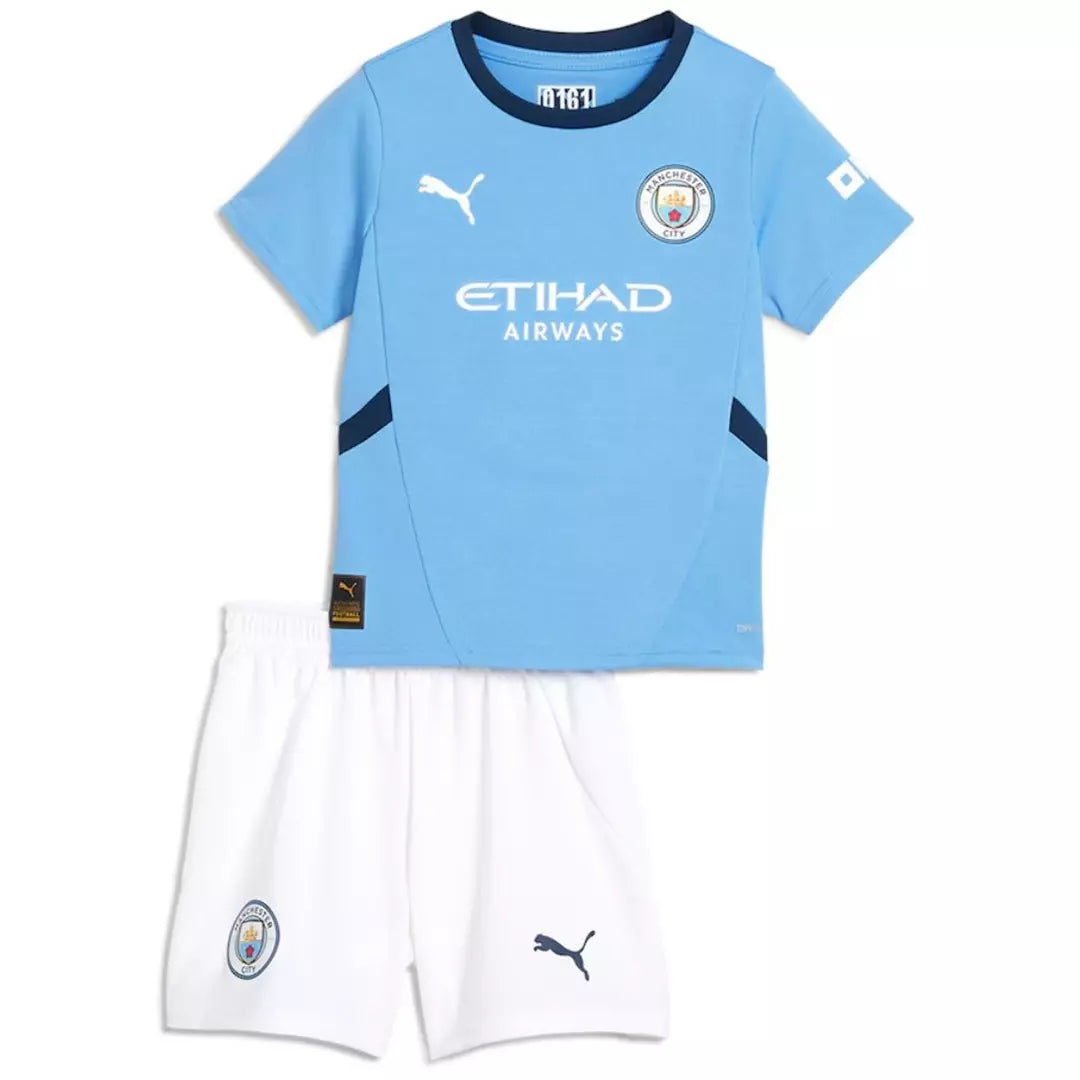 Camisa Manchester City 2024/25 I Home - Kit Torcedor Infantil